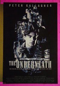 I193 UNDERNEATH double-sided one-sheet movie poster '95 Steven Soderbergh, Gallagher
