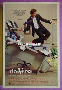 I206 VICE VERSA one-sheet movie poster '88 Judge Reinhold, Fred Savage
