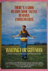 I212 WAITING FOR GUFFMAN double-sided advance one-sheet movie poster '96 Christopher Guest