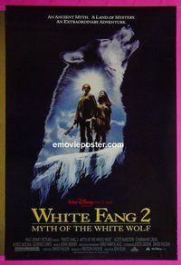 I228 WHITE FANG 2 double-sided one-sheet movie poster '94 Walt Disney, Bairstow