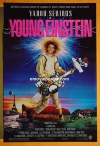 I259 YOUNG EINSTEIN one-sheet movie poster '88 Yahoo Serious