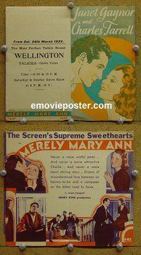 J140 MERELY MARY ANN herald '31 Janet Gaynor