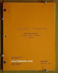 J268 POLICE WOMAN TV script 10/14/76 Angie Dickinson