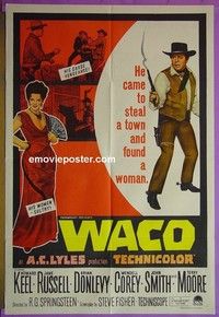 K159 WACO Australian one-sheet movie poster '66