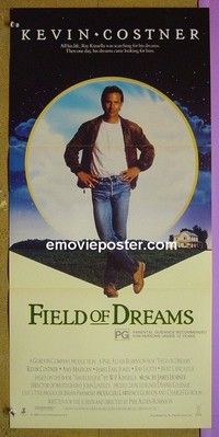 K434 FIELD OF DREAMS Australian daybill movie poster '89 Costner, Madigan