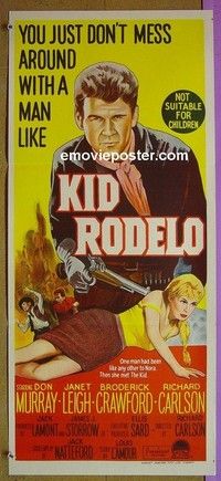 K557 KID RODELO Australian daybill movie poster '66 Don Murray