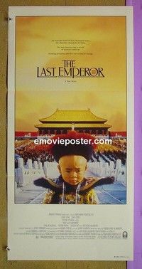 K583 LAST EMPEROR Australian daybill movie poster '87 Bernardo Bertolucci