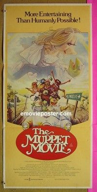 K680 MUPPET MOVIE Australian daybill movie poster '79 Jim Henson