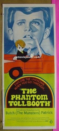 K743 PHANTOM TOLLBOOTH Australian daybill movie poster '69 Chuck Jones