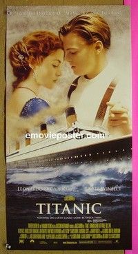 K911 TITANIC Australian daybill movie poster '97 DiCaprio, Winslet