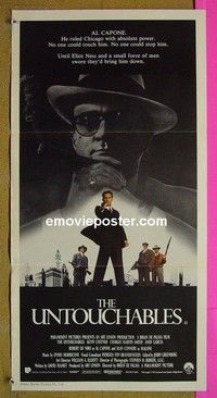 K930 UNTOUCHABLES Australian daybill movie poster '87 Costner