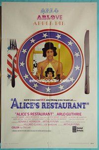 P084 ALICE'S RESTAURANT int'l 1sh '69 Arlo Guthrie
