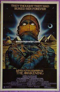 P145 AWAKENING one-sheet movie poster '80 Charlton Heston