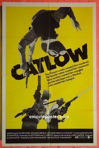 P355 CATLOW one-sheet movie poster '71 Yul Brynner, Leonard Nimoy