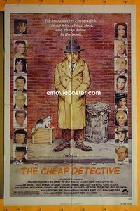 P365 CHEAP DETECTIVE one-sheet movie poster '78 Peter Falk, Ann-Margret
