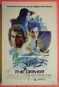 P534 DRIVER signed one-sheet movie poster '78 Bruce Dern