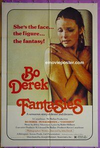 P609 FANTASIES one-sheet movie poster '81 sexy Bo Derek!