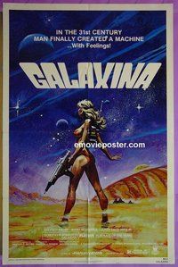 P710 GALAXINA style A one-sheet movie poster '80 Dorothy Stratten