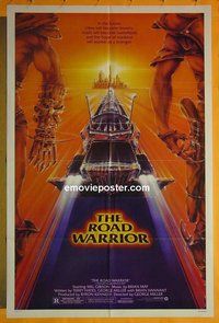 Q095 MAD MAX 2: THE ROAD WARRIOR one-sheet movie poster '82 Mel Gibson