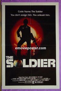 Q603 SOLDIER one-sheet movie poster '82 Ken Wahl