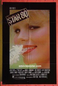 Q624 STAR 80 one-sheet movie poster '83 Mariel Hemingway, Fosse
