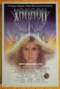 Q903 XANADU one-sheet movie poster '80 Olivia Newton-John