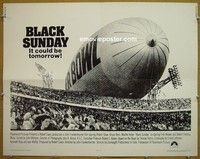 R472 BLACK SUNDAY half-sheet '77 John Frankenheimer