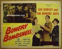 R478 BOWERY BOMBSHELL half-sheet '46 The Bowery Boys!