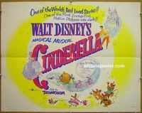 R497 CINDERELLA half-sheet R57 Walt Disney
