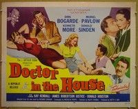 R540 DOCTOR IN THE HOUSE style B 1/2sh '55 Dirk Bogarde