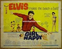 R586 GIRL HAPPY 1/2sh '65 Elvis Presley, rock 'n' roll
