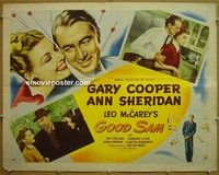 R594 GOOD SAM half-sheet '48 Gary Cooper, Ann Sheridan