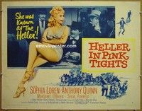R607 HELLER IN PINK TIGHTS style B 1/2sh60 Sophia Loren