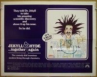 R651 JEKYLL & HYDE TOGETHER AGAIN half-sheet '82 drugs!
