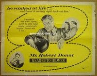 R674 LEASE OF LIFE half-sheet '54 Robert Donat