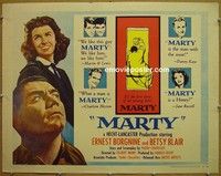 R715 MARTY style B half-sheet 55 Delbert Mann, Borgnine