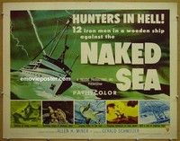R747 NAKED SEA half-sheet '55 'Naked nerve!'