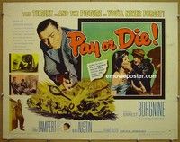 R779 PAY OR DIE half-sheet '60 Marty vs the Mafia!
