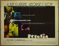 R783 PETULIA half-sheet '68 Julie Christie, Scott