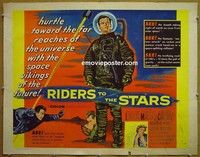 R811 RIDERS TO THE STARS style B half-sheet 54 Lundigan
