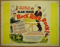 R815 ROCK ROCK ROCK half-sheet '56 Alan Freed