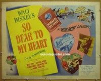 R845 SO DEAR TO MY HEART half-sheet49 Walt Disney, Ives