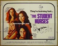 R866 STUDENT NURSES half-sheet '70 hospital sex!