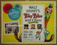 R891 TOBY TYLER half-sheet '60 Walt Disney, Corcoran