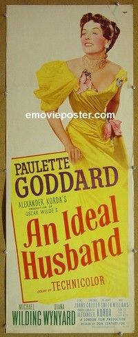 R160 IDEAL HUSBAND insert '48 Paulette Goddard