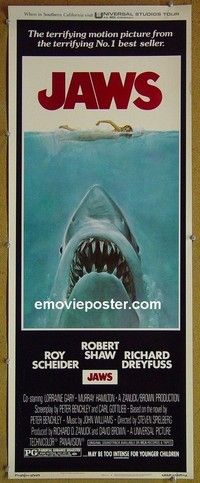 R169 JAWS insert '75 Steven Spielberg, Scheider