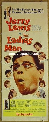 R188 LADIES' MAN insert '61 Jerry Lewis