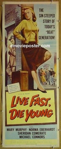 R200 LIVE FAST DIE YOUNG insert '58 Mary Murphy
