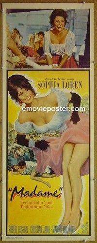 R208 MADAME SANS GENE insert R63 Sophia Loren, Hossein