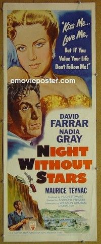 R256 NIGHT WITHOUT STARS insert '52 Farrar, Gray